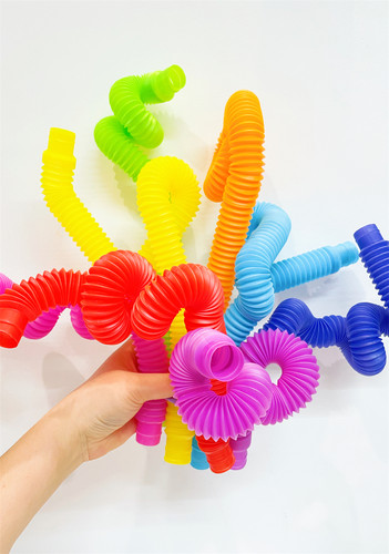 伸缩管感统训练儿童早教力量锻炼