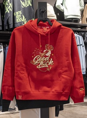 安踏好事发生丨连帽卫衣女士冬季新款百搭休闲帽衫上衣162518728N