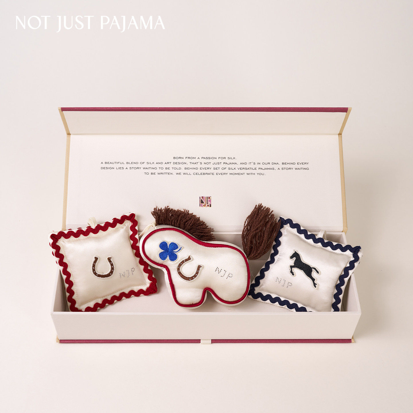 Not Just Pajama Pony小马系列22姆米真丝撞色织带香薰包挂,女士内衣/男士内衣/家居服,内衣配件,淘宝优惠券,粉丝福利购,淘宝优惠卷