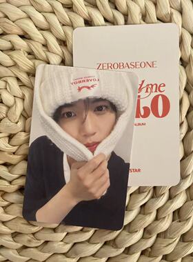 ZB1 韩维辰ms3.0特典小卡 mini3 兔帽辰专辑周边卡