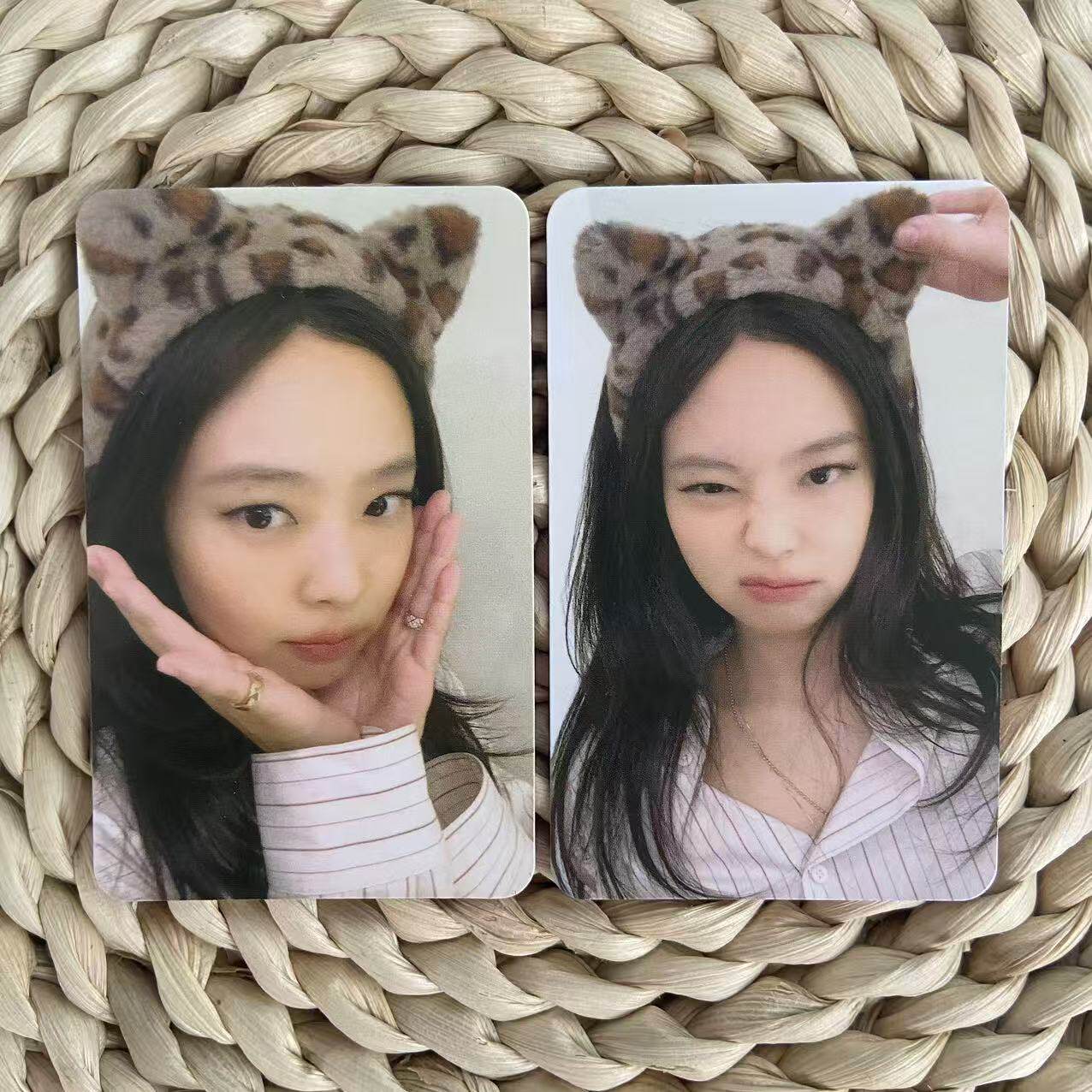 BLACKPINK金珍妮jp幸运小卡图片