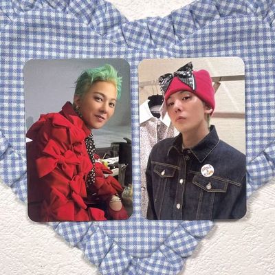 G-DRAGON权志龙特典小卡