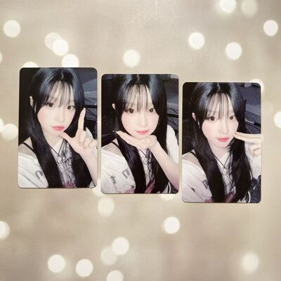 idle宋雨琦回归特典小卡