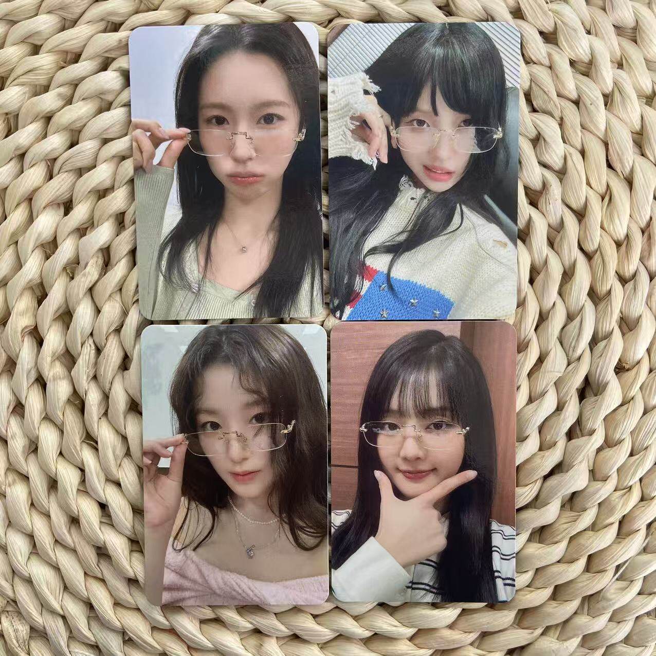 (G)I-DLE k4幸运特典小卡 ver 女娃 线下眼镜周边特典卡 迷你8