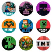 我39 我 世界周边徽章吧唧可爱卡通胸章日谷铁底外贸吧唧挂件