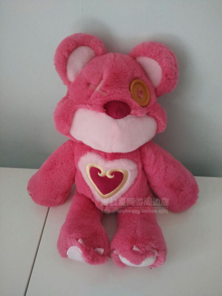 游戏动漫周边黑暗之女安妮火女熊粉色熊毛绒熊毛绒玩具公仔包邮