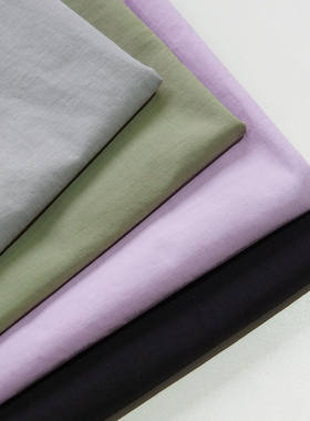 菜家布铺 锦纶暗格强防水布料抗风冲锋衣外套羽绒服表布面料