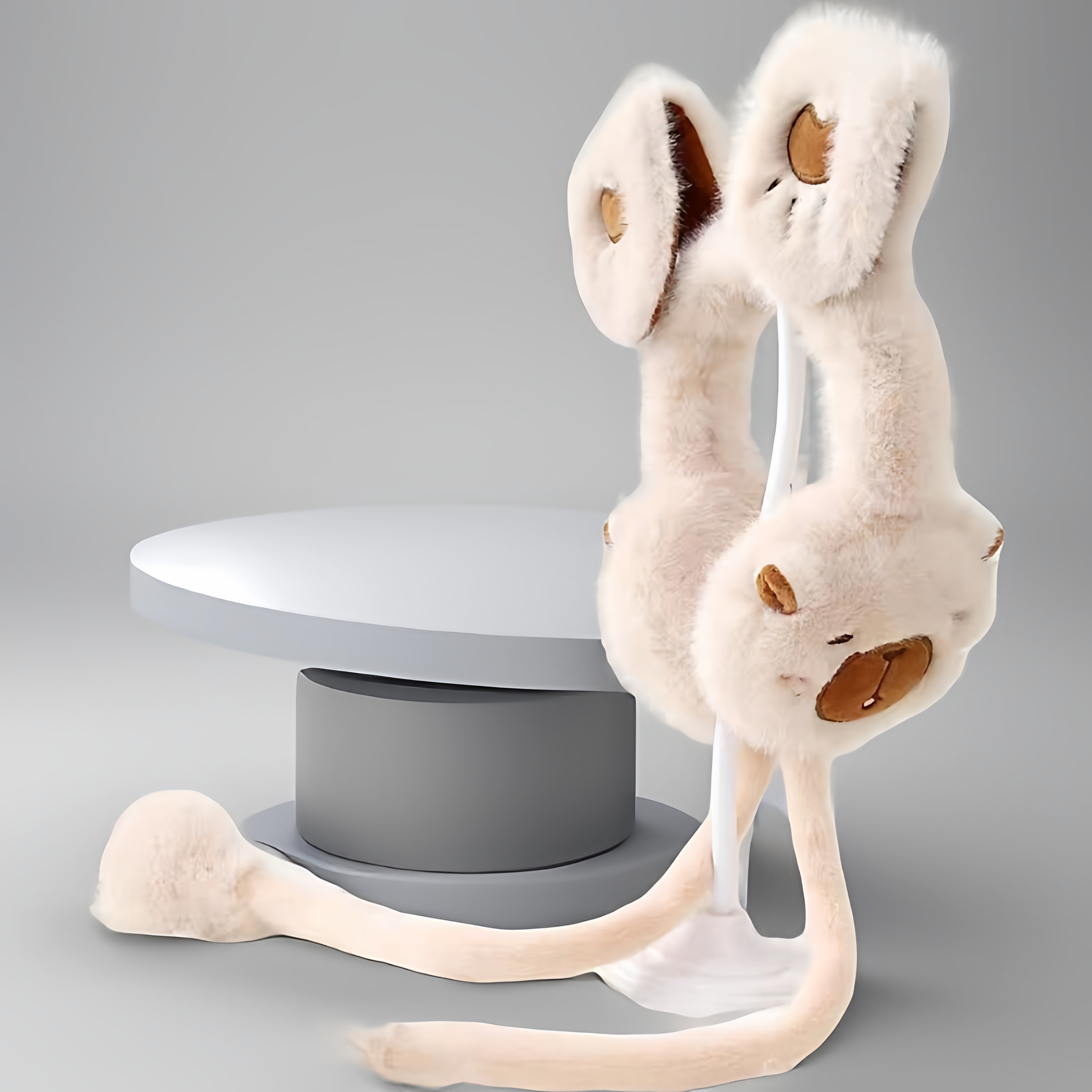 耳朵会动的耳罩保暖冬季新款耳暖卡通儿童气囊网红耳捂