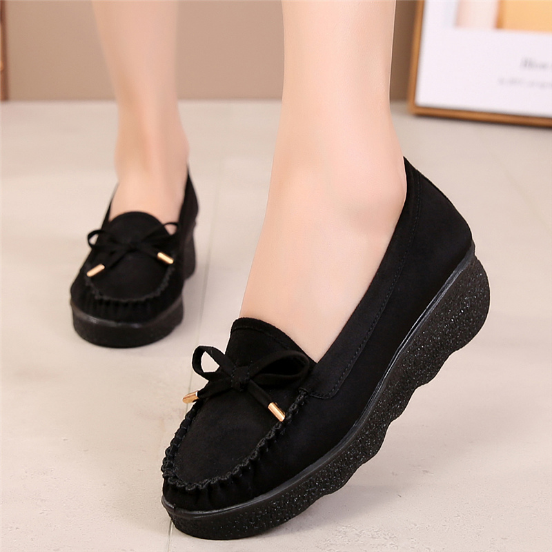 老北京布鞋女春秋单鞋平底软底防滑工作鞋松糕厚底舒适休闲妈妈鞋,女鞋,传统布鞋,淘宝优惠券,粉丝福利购,淘宝优惠卷