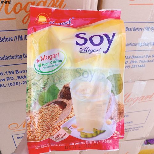 泰国摩岛soy冲泡420g速溶豆浆粉