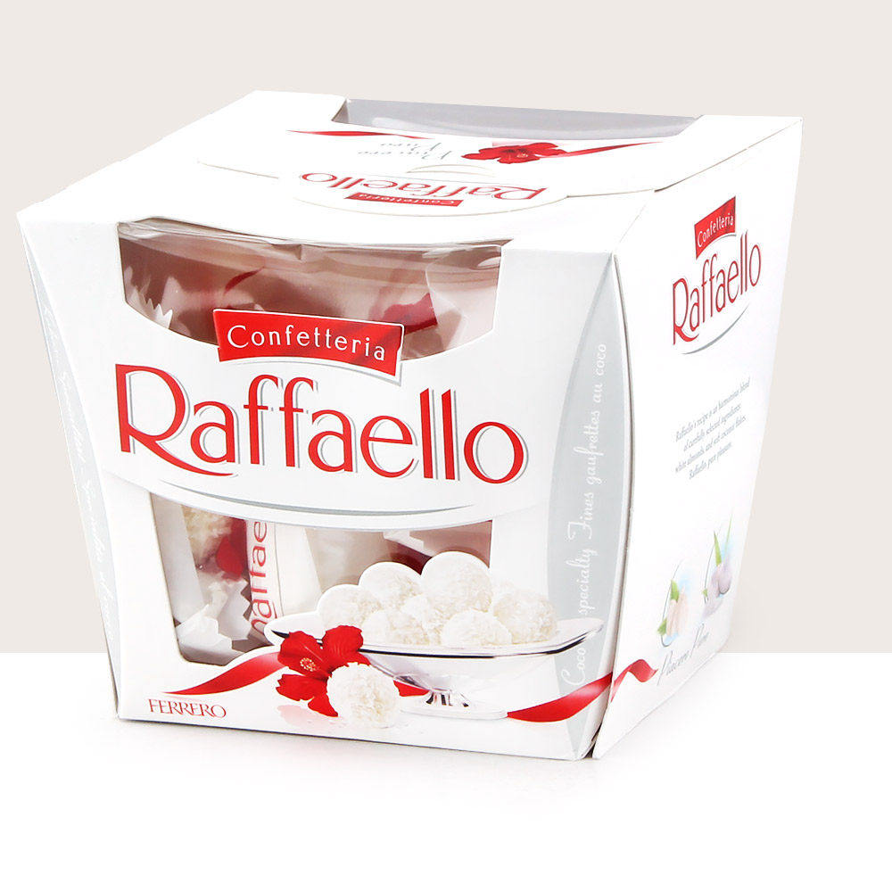 费列罗进口拉斐尔雪莎椰蓉巧克力15粒礼盒儿童网红零食喜糖礼物