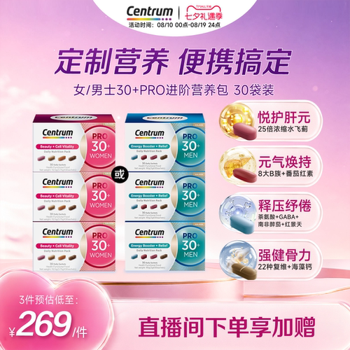 Centrum善存女士复维进阶营养包