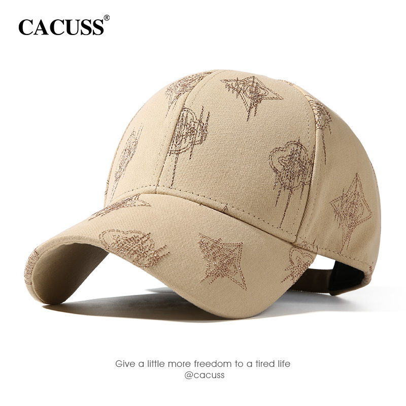 CACUSS星际刺绣轻奢硬顶鸭舌帽