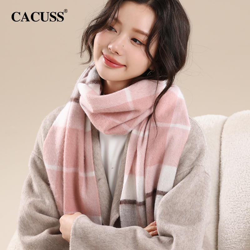 CACUSS围巾礼盒装百搭女士秋冬季