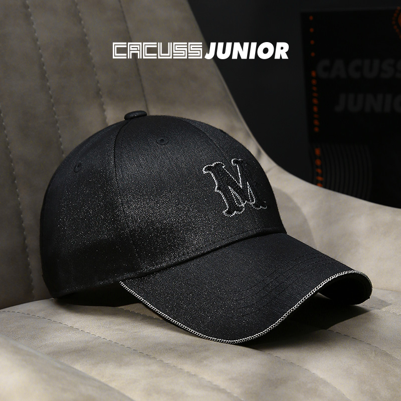 CACUSS硬顶字母棒球帽显脸小遮阳