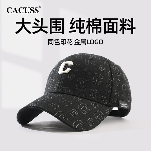CACUSS金属C标男士棒球帽纯棉
