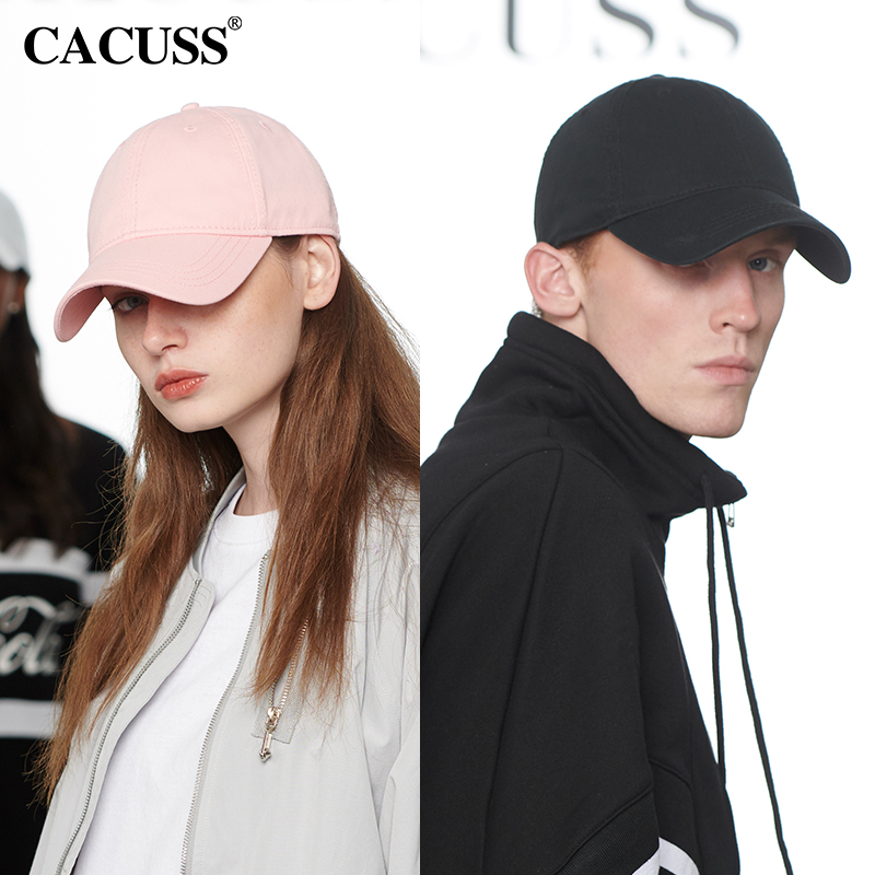CACUSS帽子女秋冬季显脸小大头围百搭遮阳鸭舌帽棒球帽男2025新款