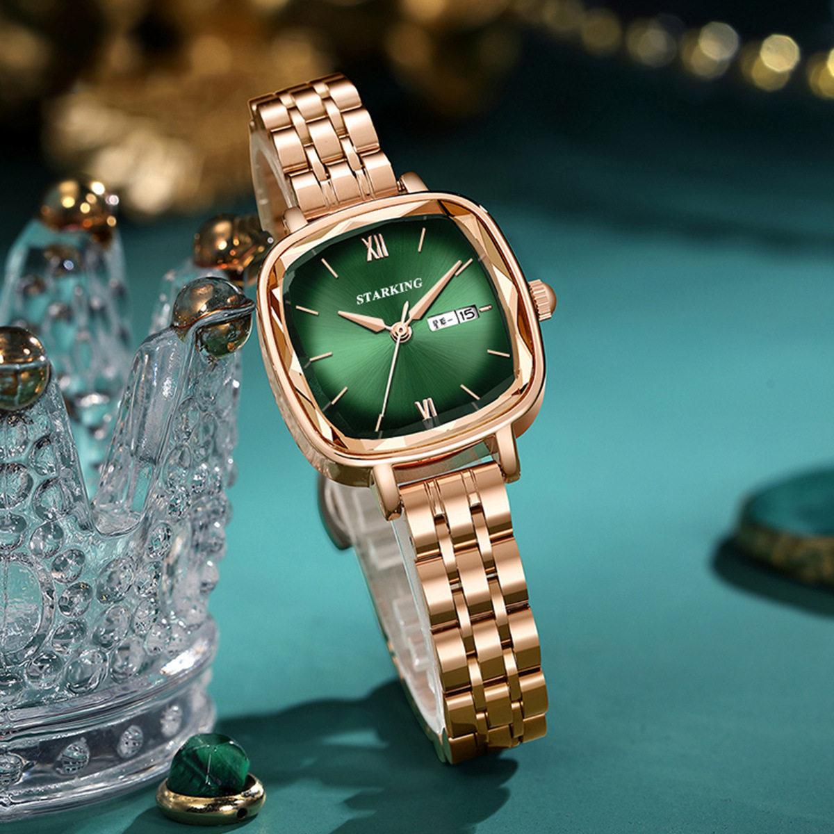 starking星皇手表女简约气质时尚轻奢小众通勤百搭腕表防水石英表