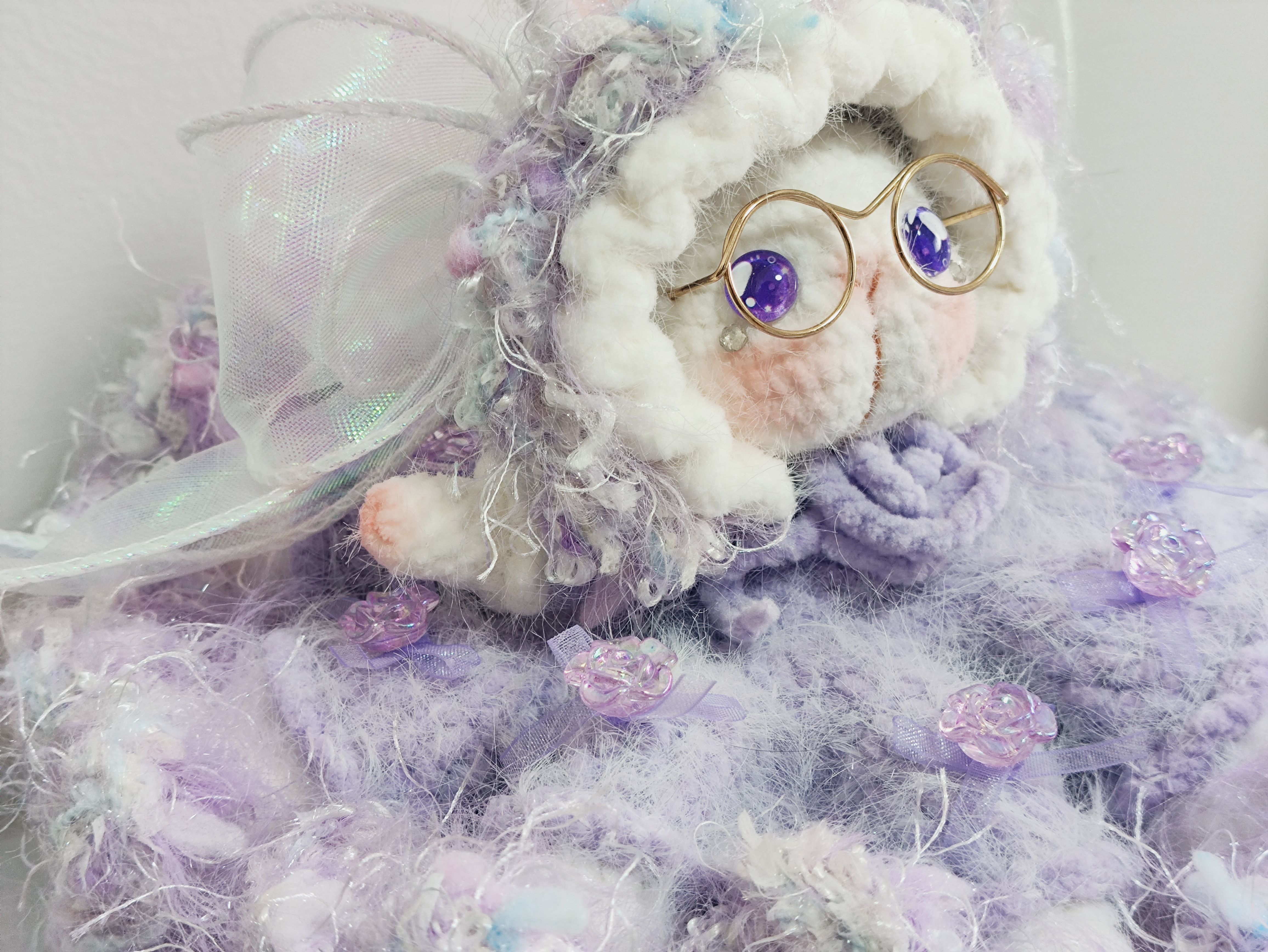 DIY手工钩织仙气飘飘糖糖兔材料包成品送女朋友孩子节日生日礼物