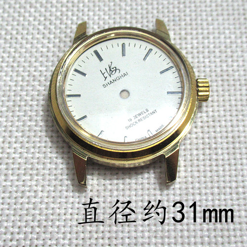 手表配件统机表壳金色机芯