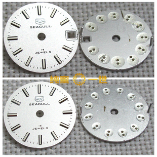 ST6 字面 单历 手表配件 女款 表盘 无历 零件