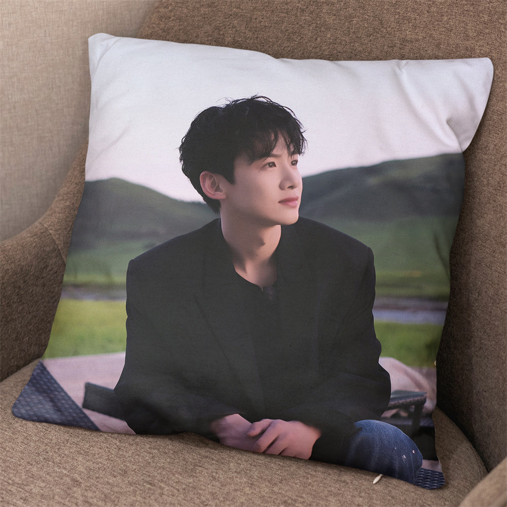 白敬亭抱枕明星周边订制双面照片靠枕头学生宿舍靠垫创意生日礼物
