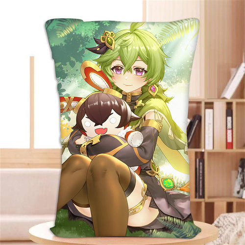 柯莱动漫半身抱枕原神周边感染者定制二次元长靠垫睡觉床头靠背枕