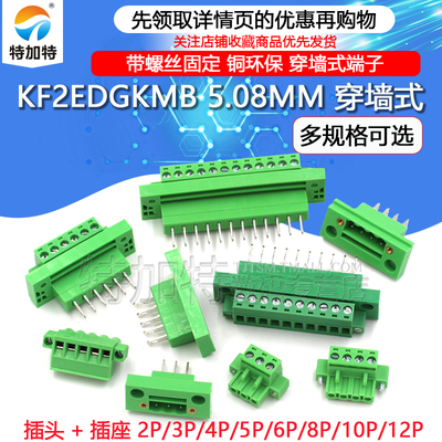 穿墙式公母一对接线端子