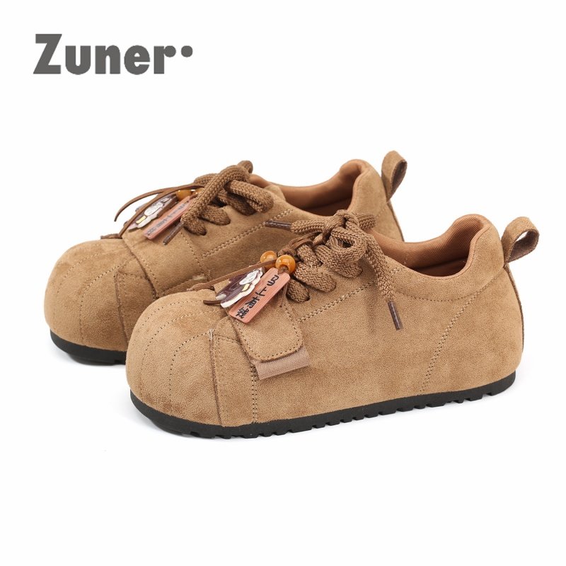 尊儿复古挂件大头勃肯鞋女2025新款马上有钱韩版百搭全包休闲板鞋,女鞋,勃肯鞋/软木鞋,淘宝优惠券,粉丝福利购,淘宝优惠卷