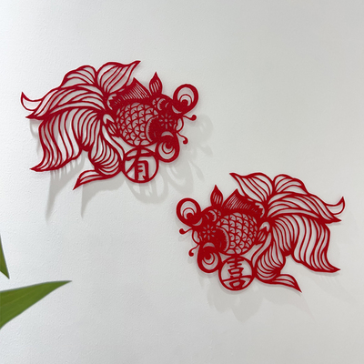 结婚镂空喜字剪纸窗花中国