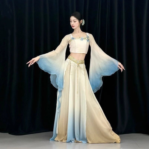 【晓暮蝶】新款超仙古典舞服装