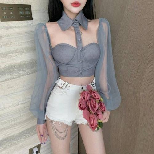 长袖混纺薄利多销气质修身开衫