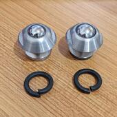 直径19 22mm钢珠轴承30mm毫米全金属陀螺活头配件带丝扣钢珠套头