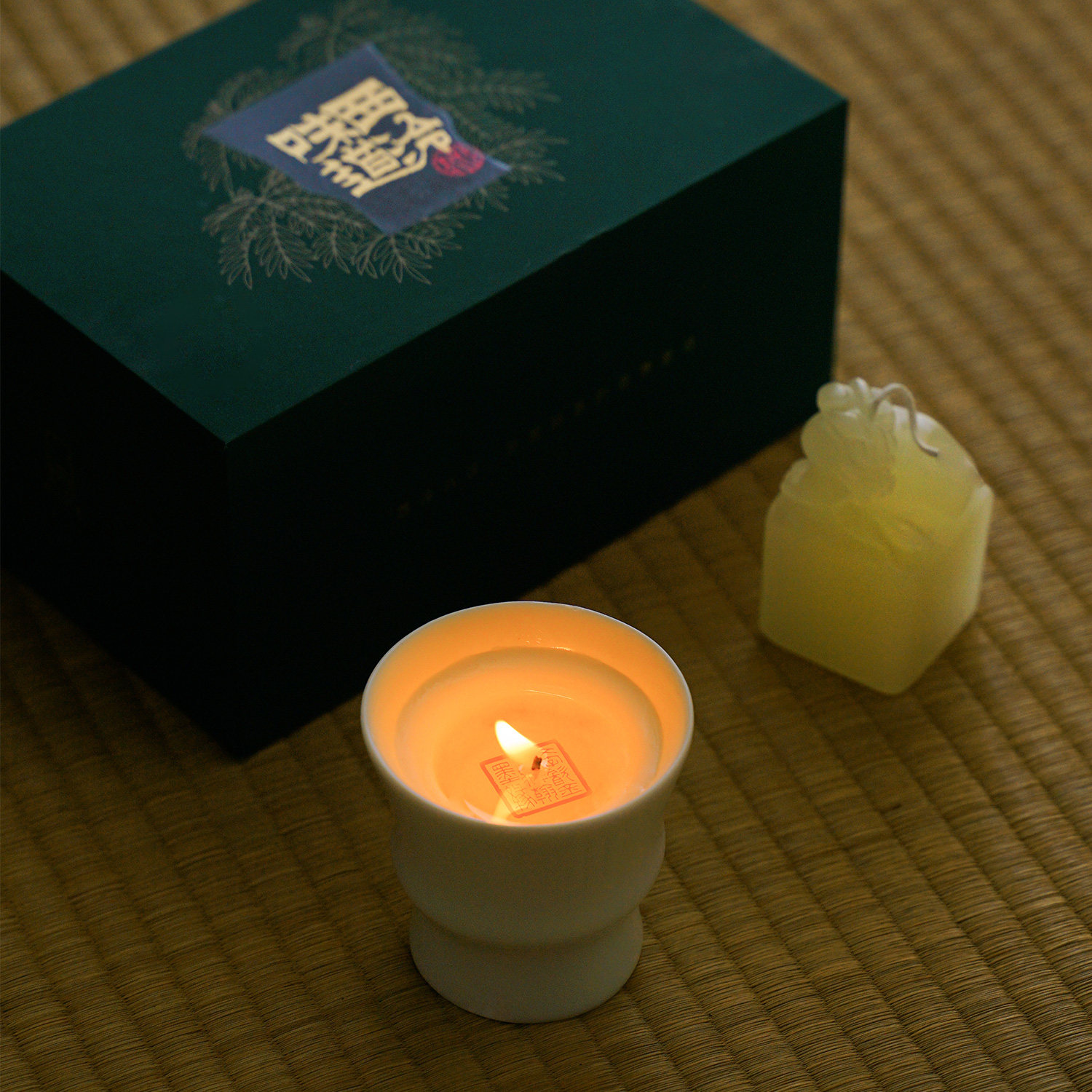 西泠味道 觅芳踪香薰套装2025蛇年新款西泠八家盲盒吉语印面蜡杯香氛蜡烛家用室内熏香小众高级圣诞礼物送礼