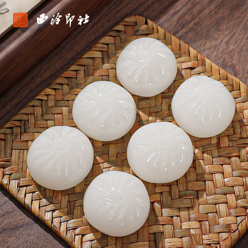西泠印社《蒸蒸日上》小笼包镇纸