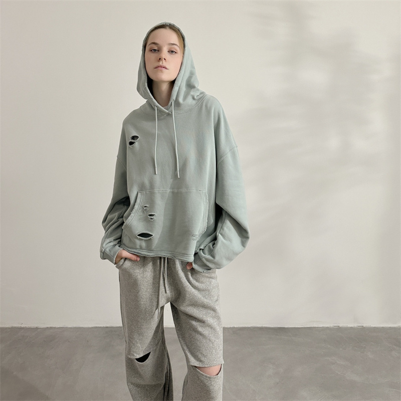 韩版毛圈纯棉卫衣女2025新款