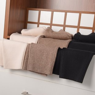 外搭秋冬休闲外穿哈伦针织羊毛裤 子女羊绒加厚阔腿萝卜小脚青春裤