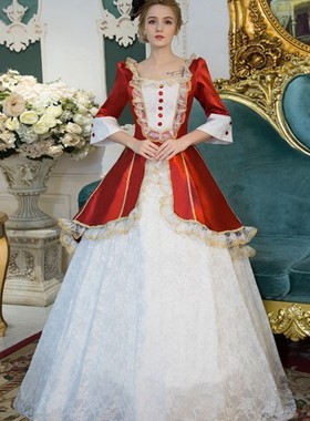上海出租欧洲宫廷女装皇后女王贵族小姐公主裙后妈毒皇后洛可可风