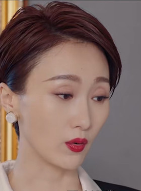 东八区的先生们刘胜男肖涵同款方块耳环