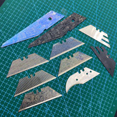 进口美国ASR Personna英国梯形刀片直角刃勾刃裁纸美工刀替换刀片