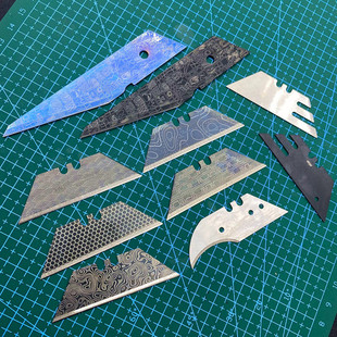 进口美国ASR Personna英国梯形刀片直角刃勾刃裁纸美工刀替换刀片