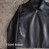 反季 Third绵羊皮落肩皮衣短款 休闲夹克真皮皮衣 特惠