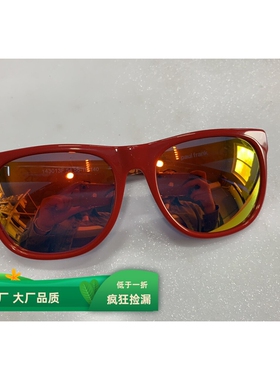 纯原大嘴猴红色板材框亮片网红韩版简约时尚个性男女包邮T449
