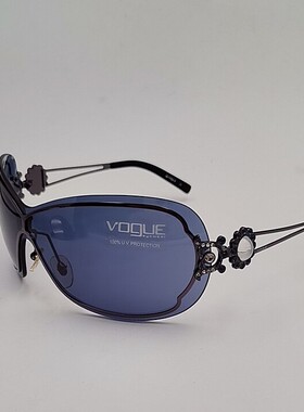 Vogue Eyewear杂志好莱坞明星同款复古中古太阳镜墨镜一体片