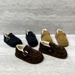 欧洲站女鞋2025冬季新款欧货真皮内增高羊绒里保暖时尚棉鞋勃肯鞋