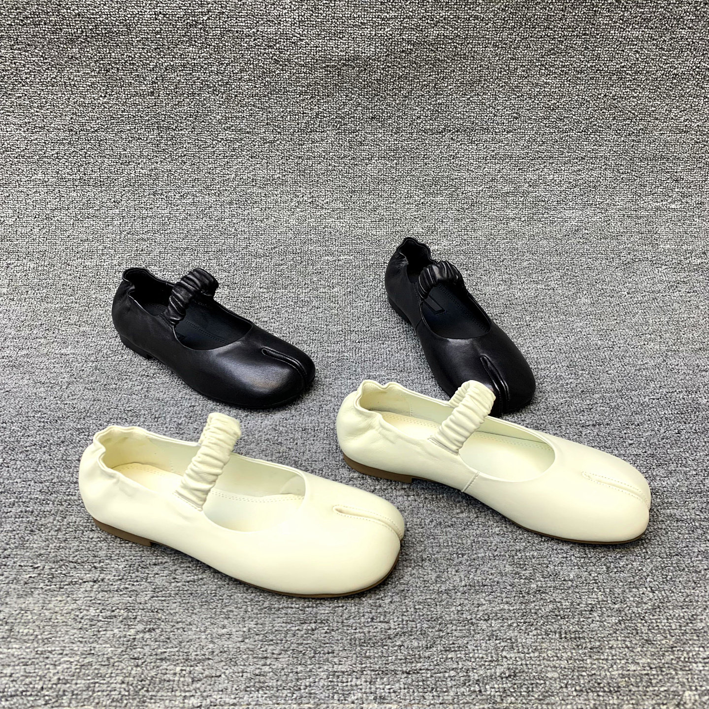 欧洲站女鞋2026春季新款欧货真皮松紧带低跟分趾英伦单鞋玛丽珍鞋,女鞋,玛丽珍鞋,淘宝优惠券,粉丝福利购,淘宝优惠卷