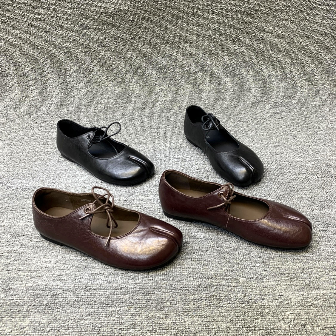 欧洲站女鞋2026春季新款欧货真皮羊皮系带分趾平底玛丽珍鞋单鞋女,女鞋,玛丽珍鞋,淘宝优惠券,粉丝福利购,淘宝优惠卷