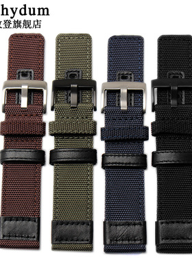 尊致登适配Jeep吉普牧马人手表运动户外帆布手表带JP15203JP15202