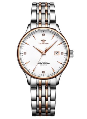 天王表手表气质女士机械表经典时尚潮流女表送女友七夕礼物5876