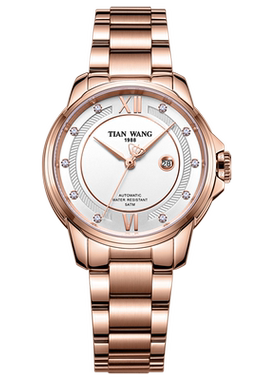 天王表腕表霏系列机械表女表51034